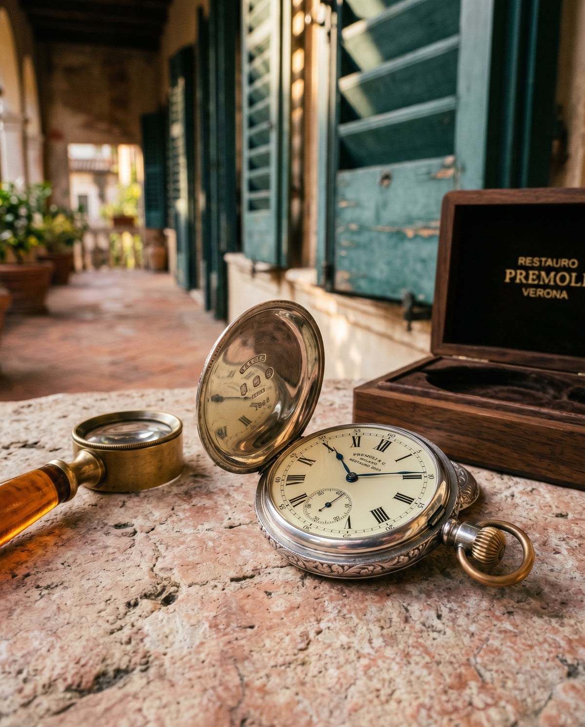 Carola N° 04 · Taschenuhr Bertani
